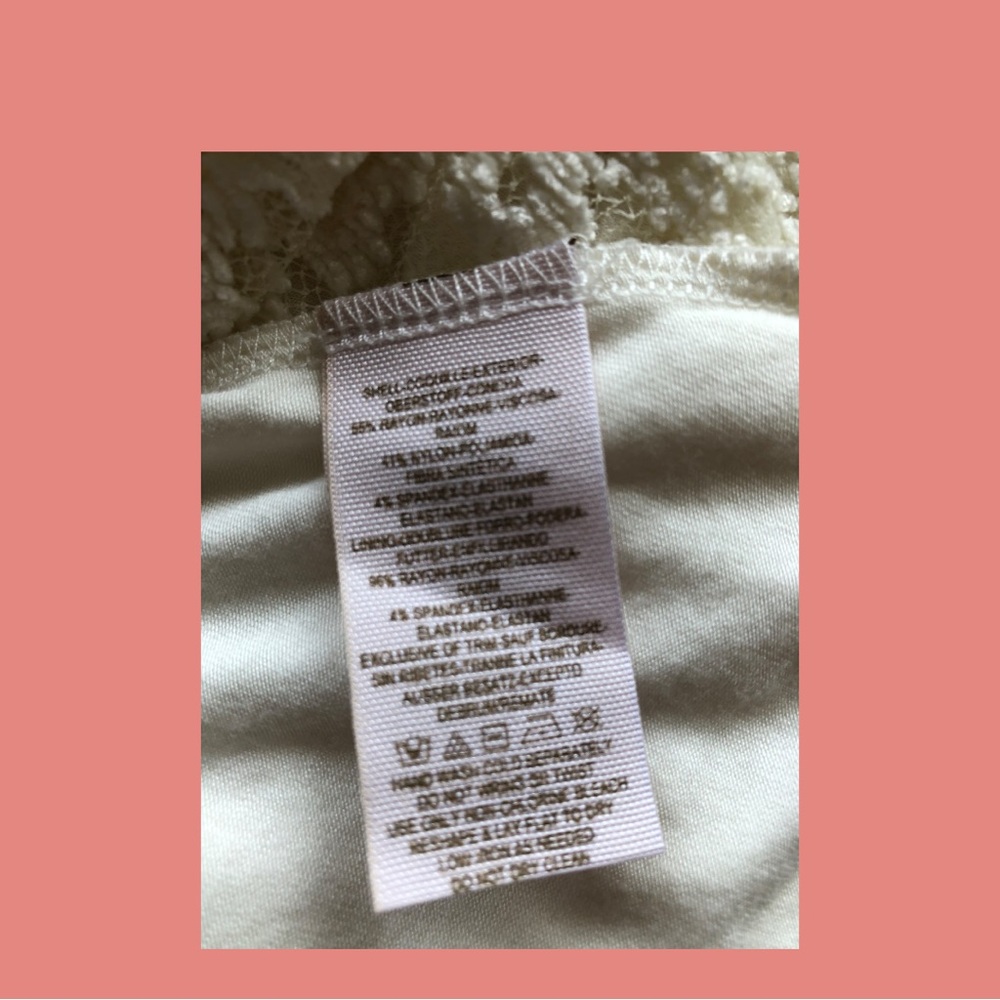 🔥NWT🔥 Flirt For You Women’s Alabaster Lace Dress from Free People - Picture 5 of 6